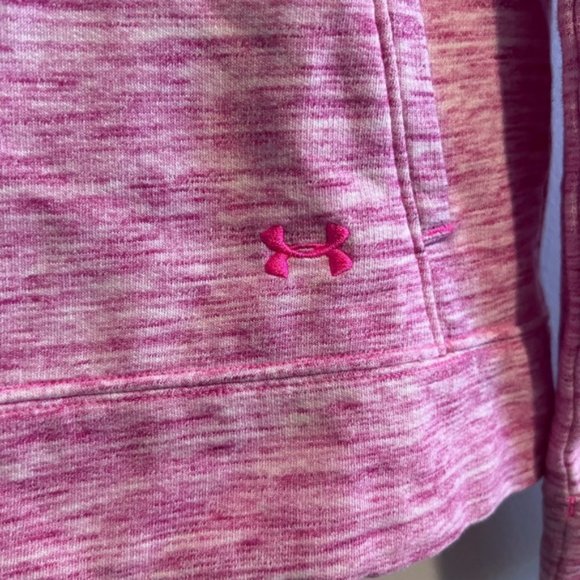 Underarmour Hoodie - Large in Heathered Pink - Picture 2 of 6
